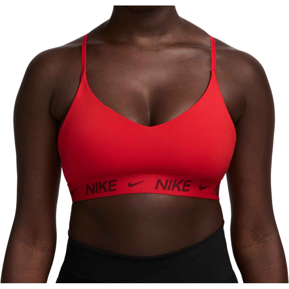 Nike Sujetador Yoga W NK DF INDY LGT SPT BRA vista frontal