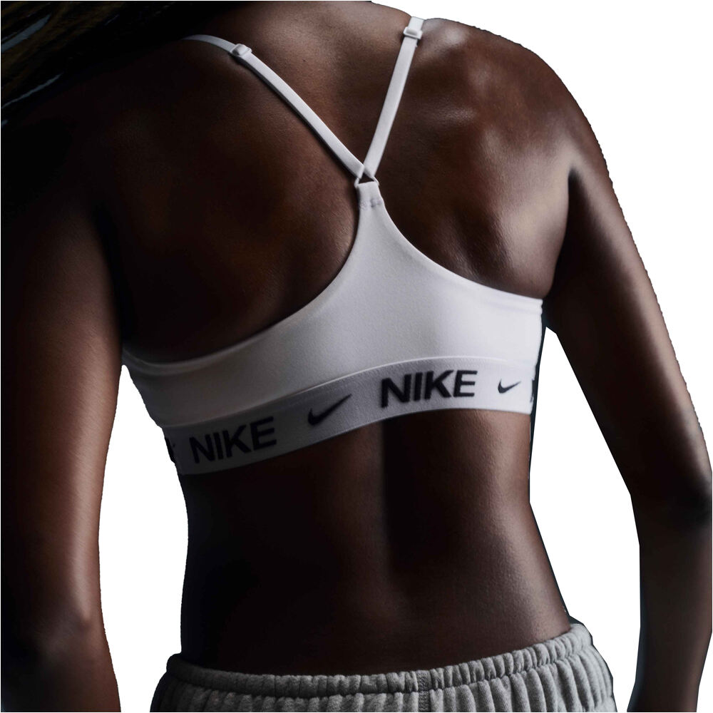 Nike Sujetador Yoga W NK DF INDY LGT SPT BRA vista trasera