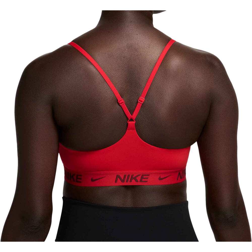 Nike Sujetador Yoga W NK DF INDY LGT SPT BRA vista trasera