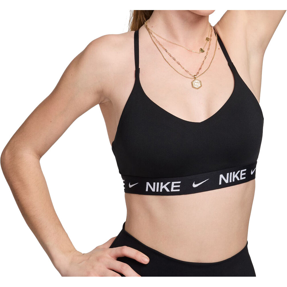 Nike sujetadores deportivos W NK DF INDY LGT SPT BRA vista frontal