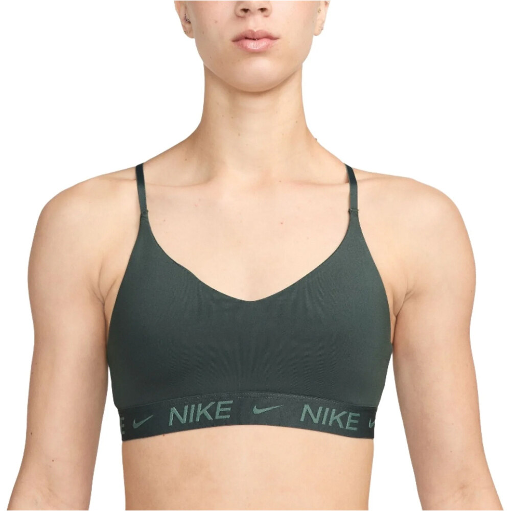 Nike sujetadores deportivos W NK DF INDY LGT SPT BRA vista frontal