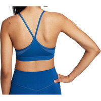 Nike sujetadores deportivos W NK INDY V-NECK BRA vista trasera