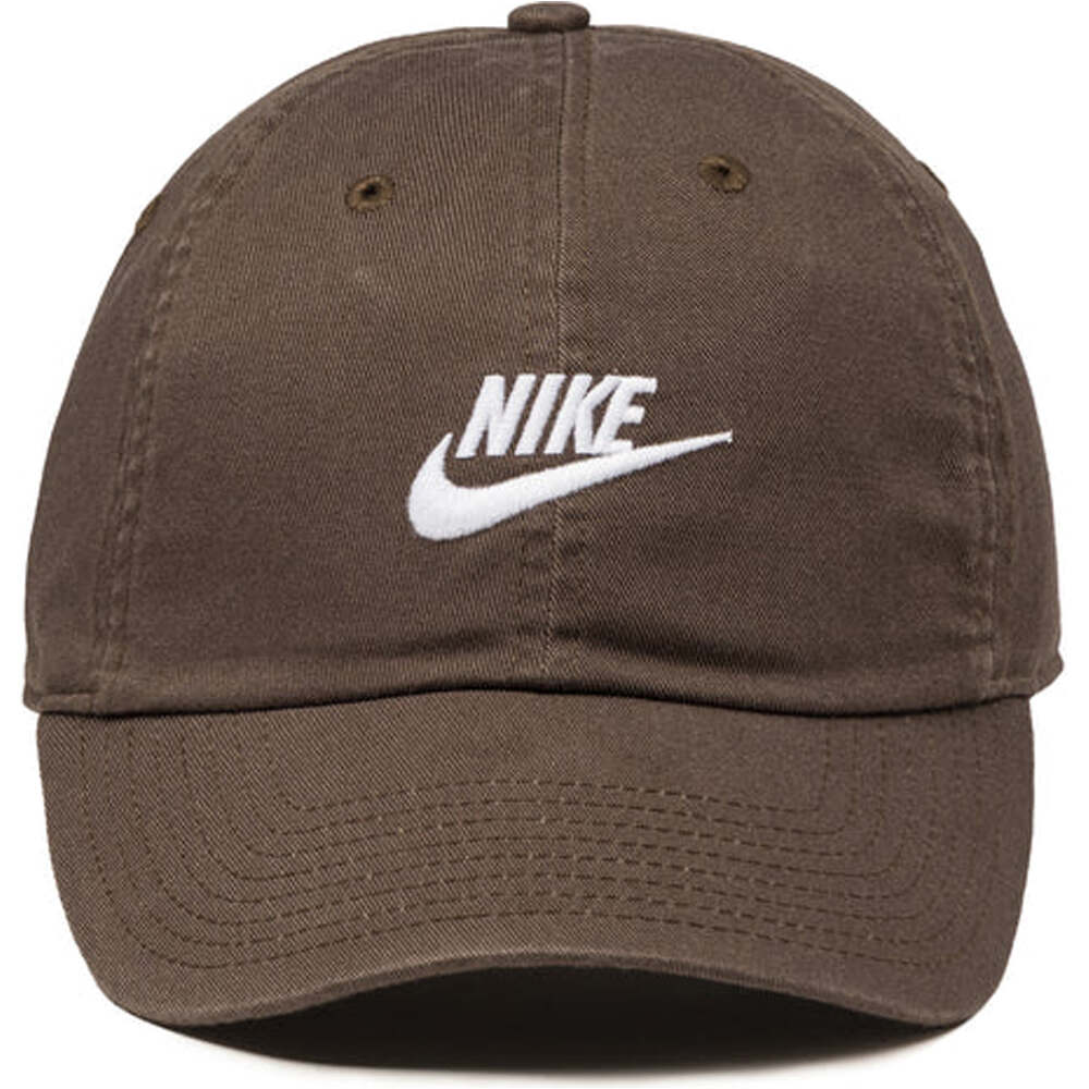 Nike visera lona U NK CLUB CAP U CB FUT WSH L vista frontal