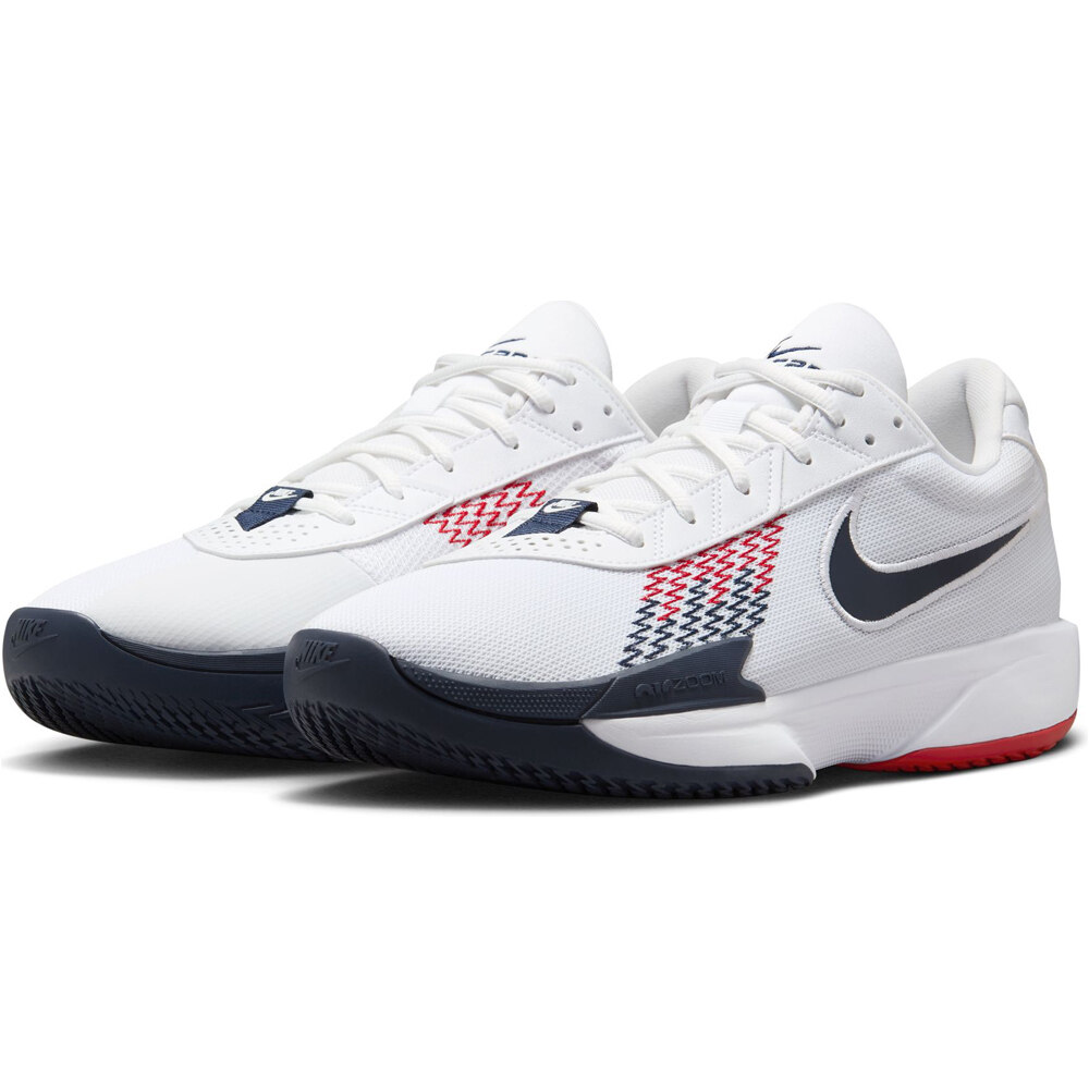 Nike zapatilla baloncesto AIR ZOOM G.T. CUT ACADEMY BLAZ lateral interior