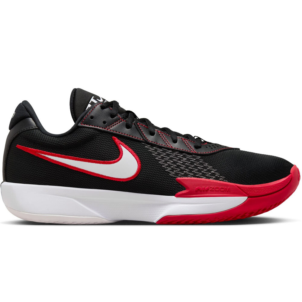 Nike zapatilla baloncesto AIR ZOOM G.T. CUT ACADEMY NERO lateral exterior