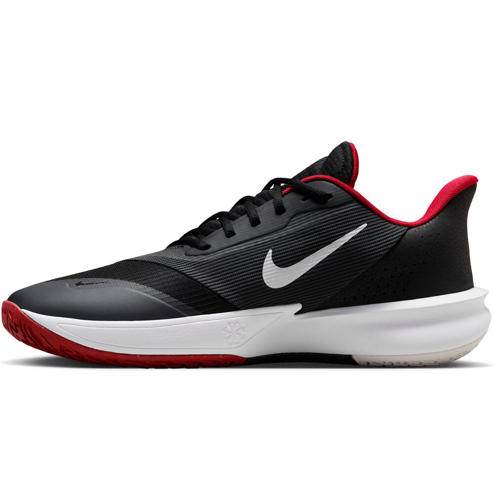 Nike zapatilla baloncesto PRECISION VII NERO lateral interior