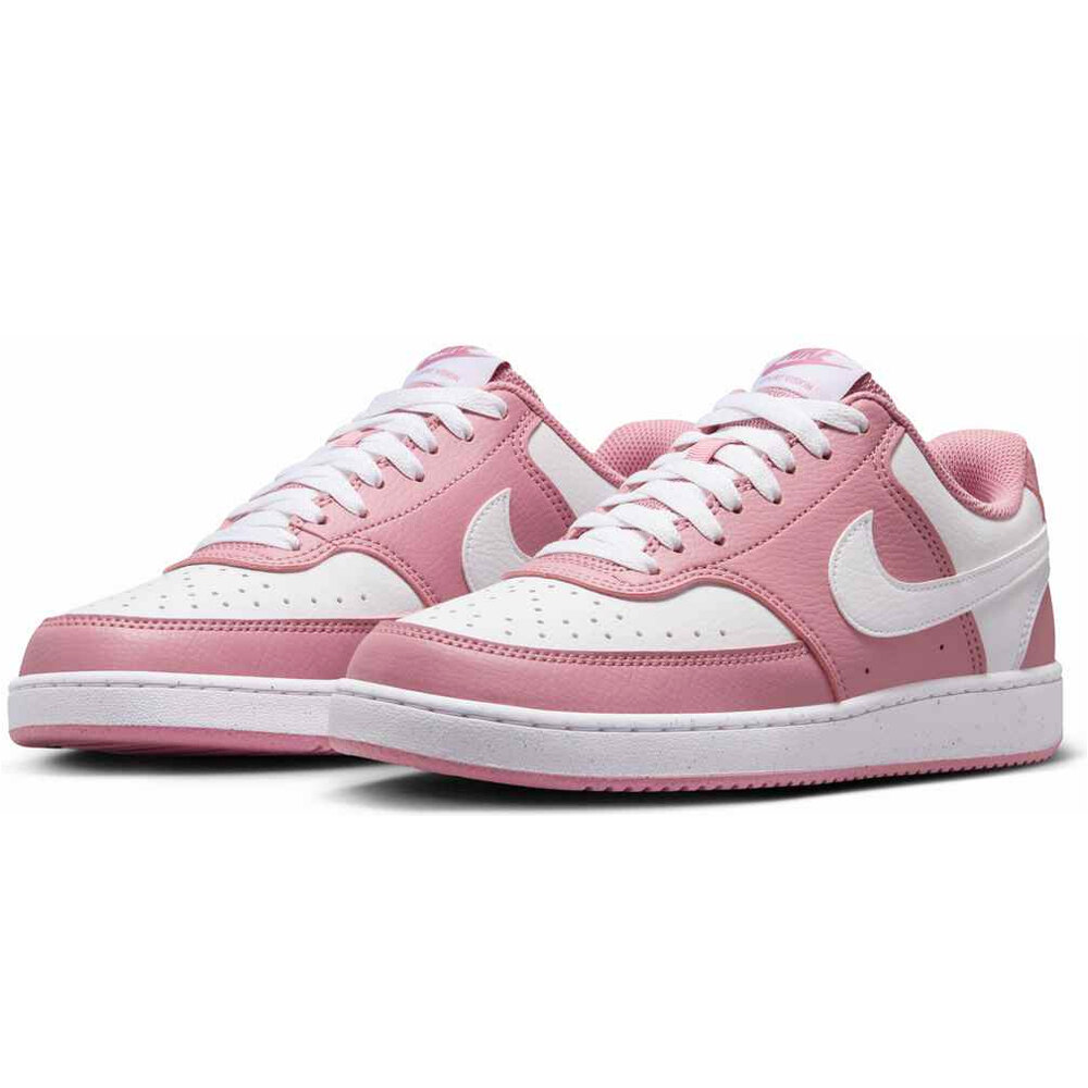 Nike zapatilla moda mujer W NIKE COURT VISION LO NN lateral interior