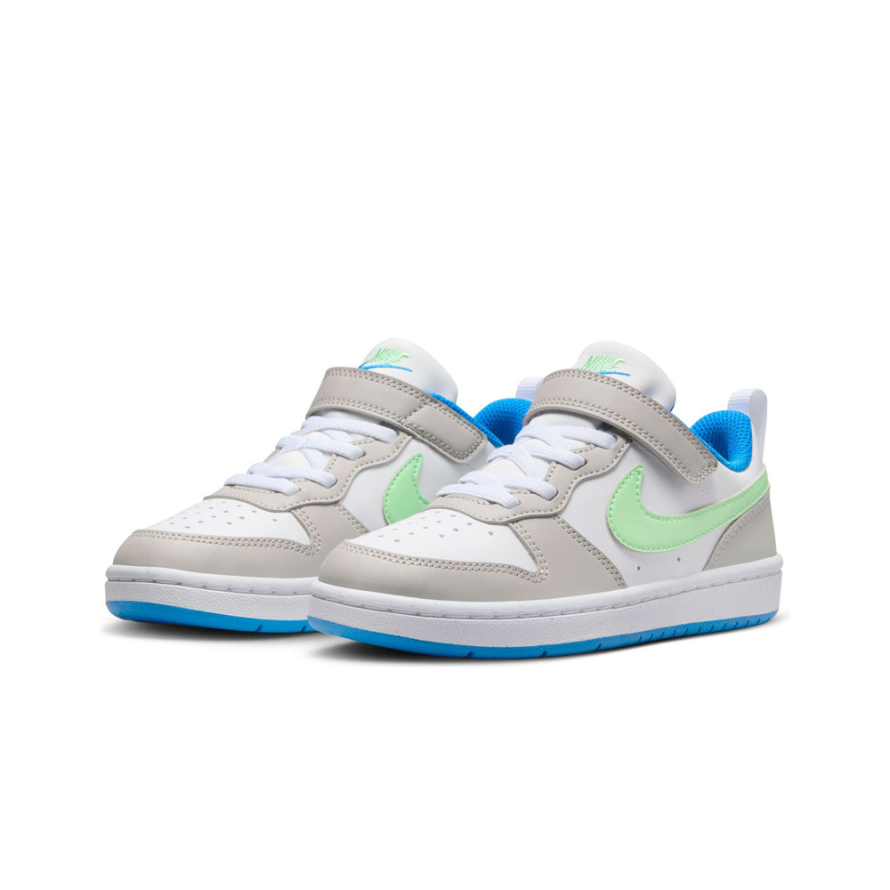 Nike zapatilla moda niño COURT BOROUGH LOW RECRAFT (PS) lateral interior