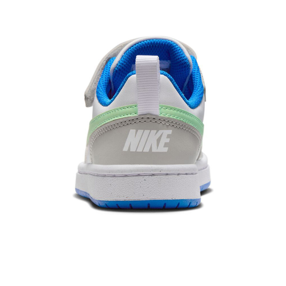 Nike zapatilla moda niño COURT BOROUGH LOW RECRAFT (PS) vista trasera