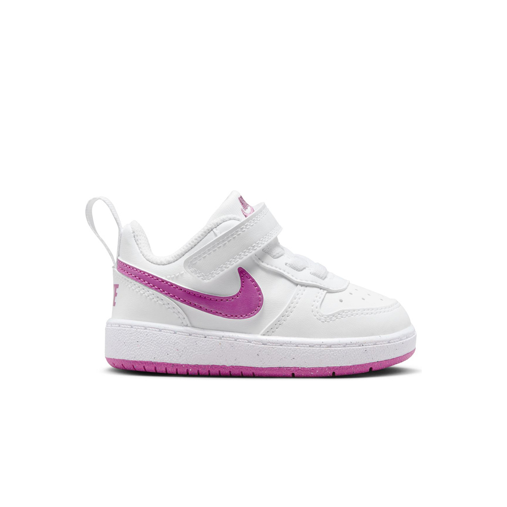 Nike zapatilla multideporte bebe COURT BOROUGH LOW RECRAFT (TD) lateral exterior