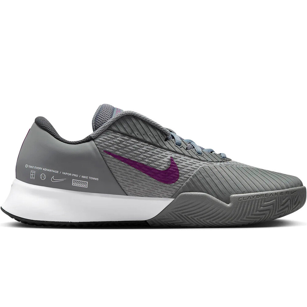 Nike Zapatillas Tenis Hombre M NIKE ZOOM VAPOR PRO 2 CLY puntera