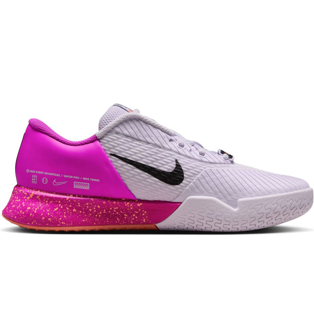 Nike Zapatillas Tenis Mujer W NIKE ZOOM VAPOR PRO 2 HC PRM puntera