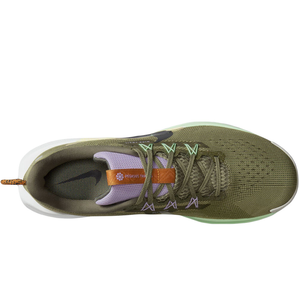 Nike zapatillas trail hombre NIKE REACTX PEGASUS TRAIL 5 vista superior