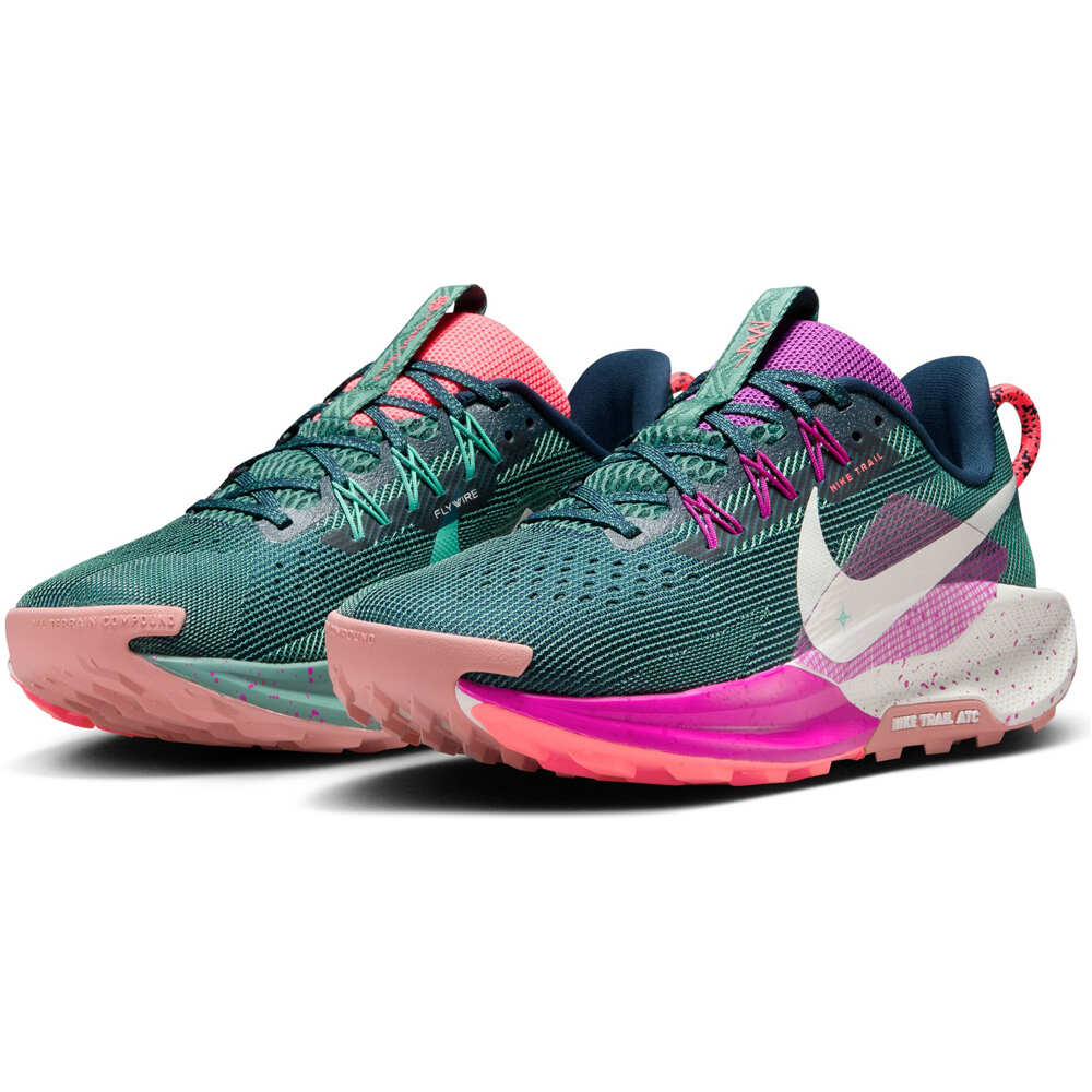 Nike zapatillas trail mujer W NIKE REACTX PEGASUS TRAIL 5 lateral interior