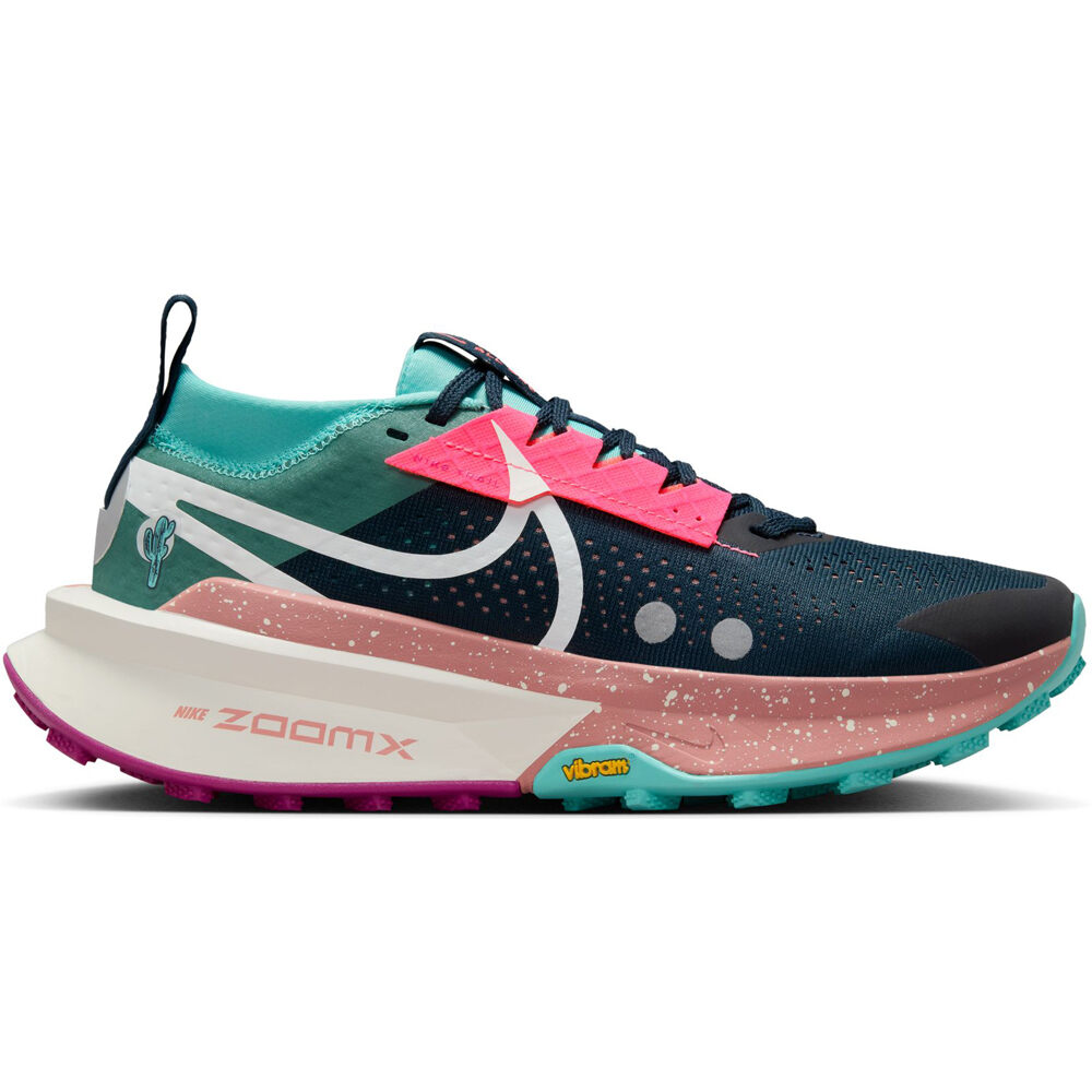 Nike zapatillas trail mujer W NIKE ZOOMX ZEGAMA TRAIL 2 lateral exterior