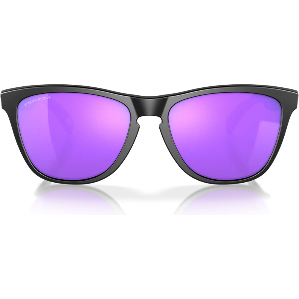 Oakley gafas deportivas Frogskins Matte Black w/ PRIZM Violet 01