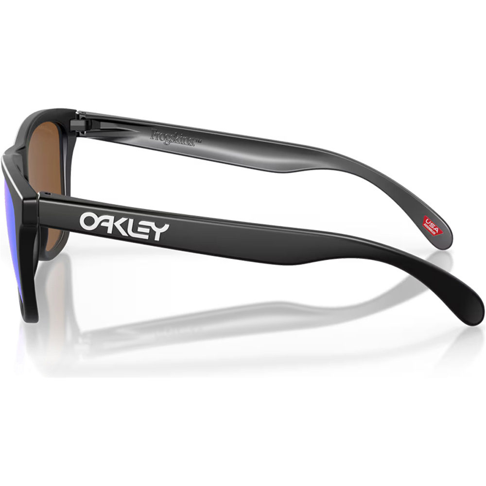 Oakley gafas deportivas Frogskins Matte Black w/ PRIZM Violet 02