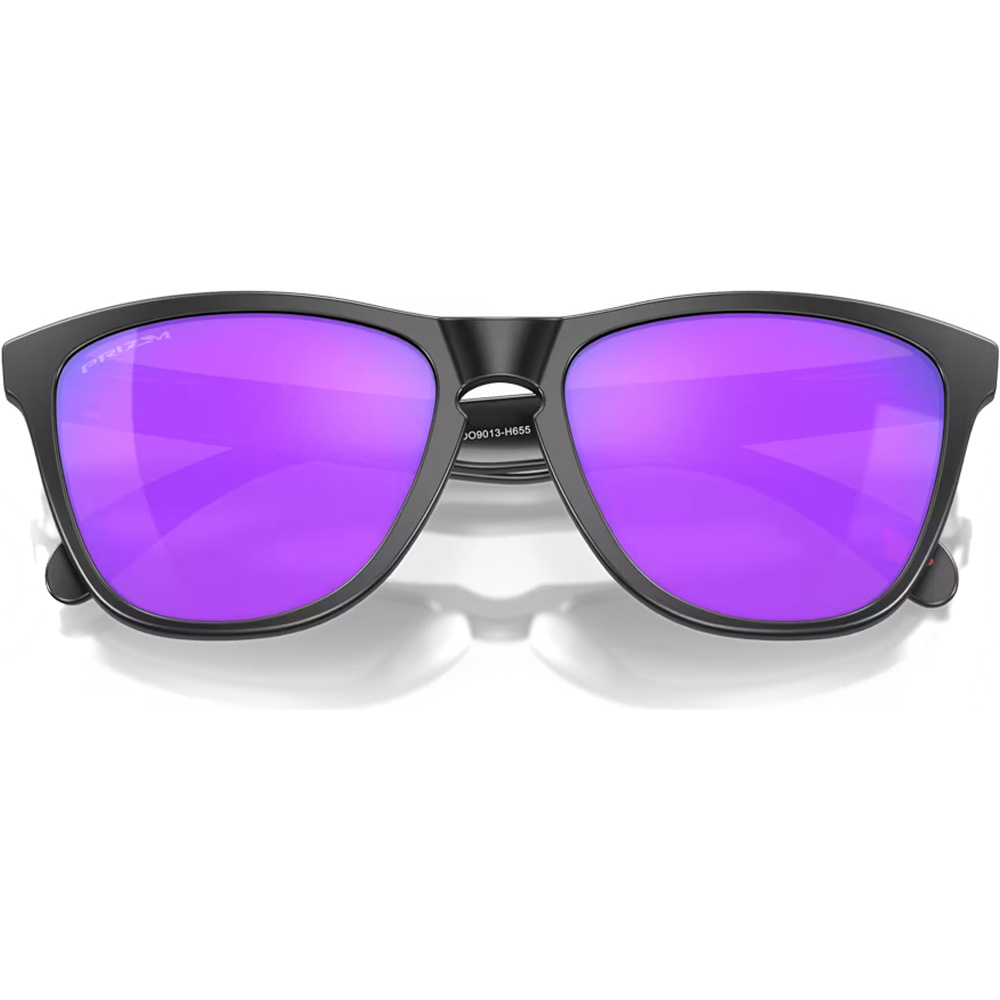 Oakley gafas deportivas Frogskins Matte Black w/ PRIZM Violet 03