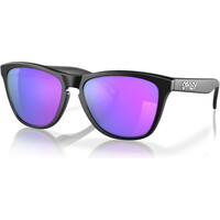 Oakley gafas deportivas Frogskins Matte Black w/ PRIZM Violet vista frontal