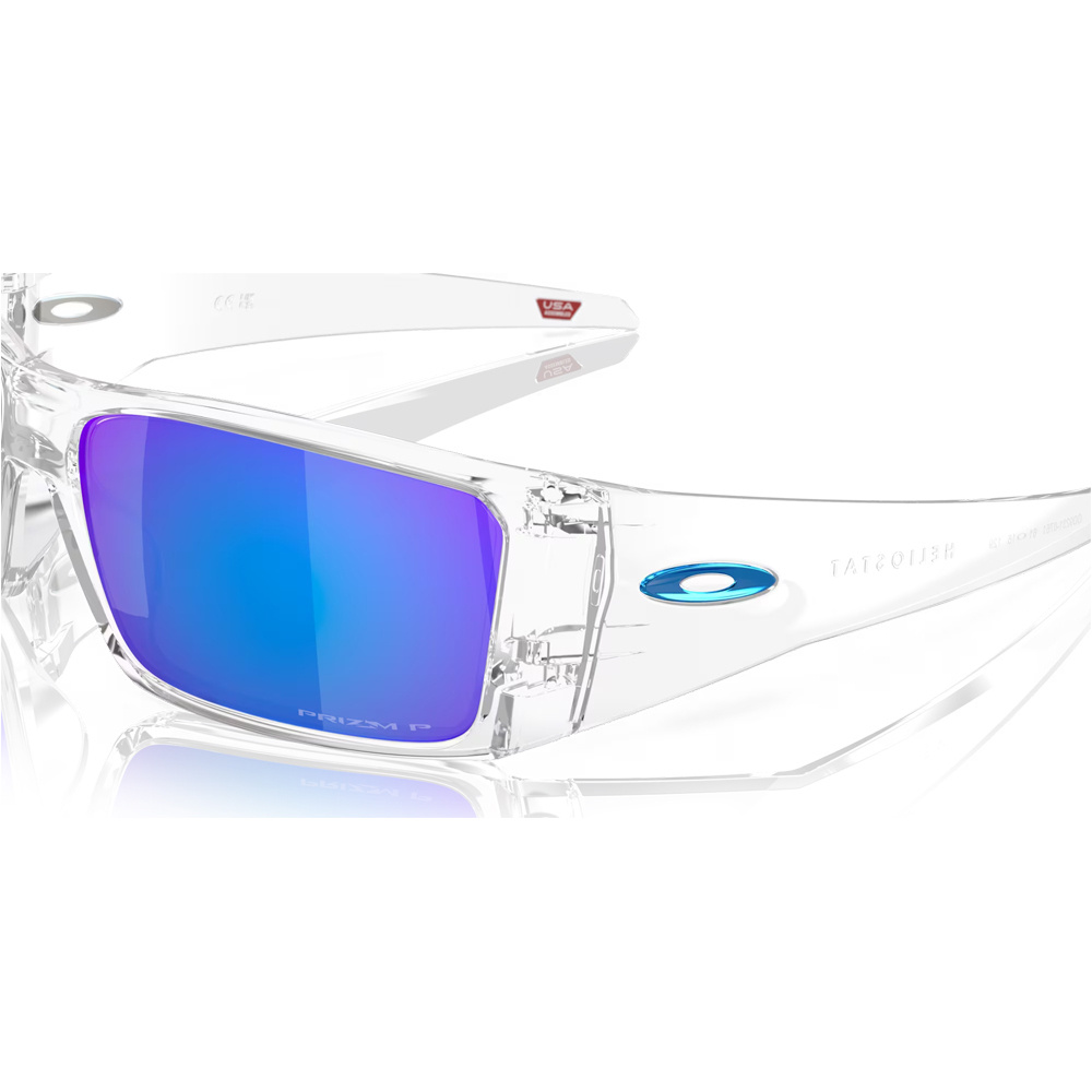 Oakley gafas deportivas Heliostat Clear w/ Prizm Saph Plr 05