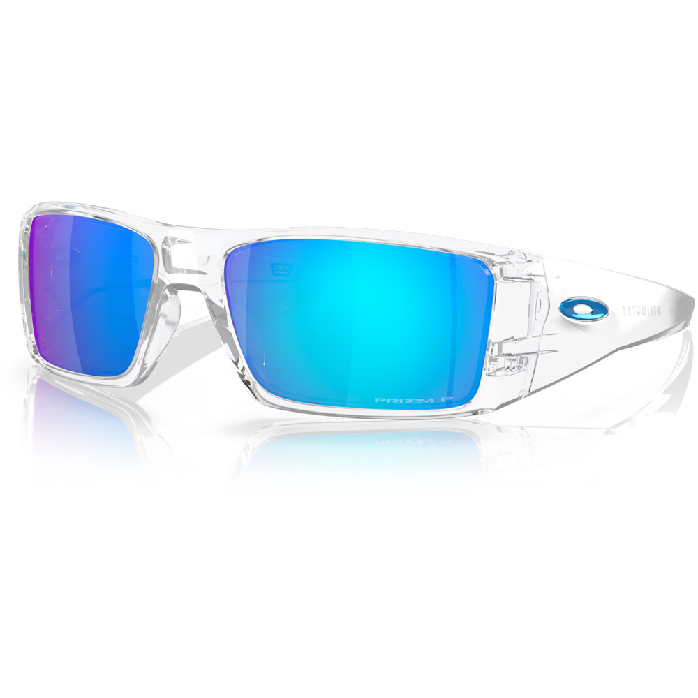 Oakley gafas deportivas Heliostat Clear w/ Prizm Saph Plr vista frontal