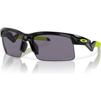 Oakley gafas deportivas infantiles Capacitor Pol Black w/ Prizm Grey vista frontal