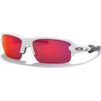 Oakley gafas deportivas infantiles Flak XS Polished White w/ PRIZM Field vista frontal