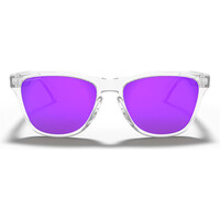 Oakley gafas deportivas infantiles Frogskins XS Pol Clear w/ PRIZM Violet 01