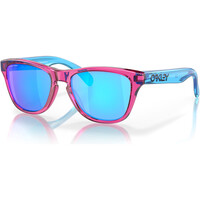 Oakley gafas deportivas infantiles FROGSKINS XXS ACID PINK W/ PRIZM SAPPH vista frontal