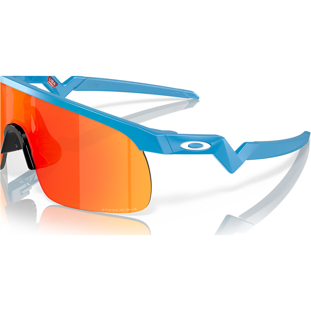 Oakley gafas deportivas infantiles RESISTOR SKY BLUE W/ PRIZM RUBY 05