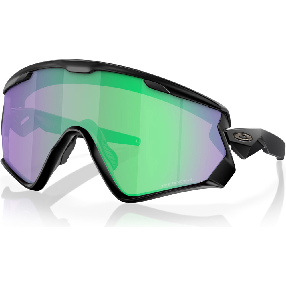 Oakley gafas deportivas Windjacket 2.0 Mt Blk w/ Prizm Rd Jd vista frontal