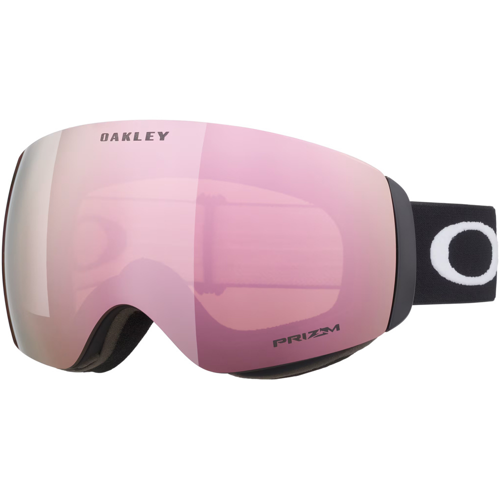 Oakley gafas ventisca Flight Deck M Matte Blck wPrzm Rose Gold vista frontal