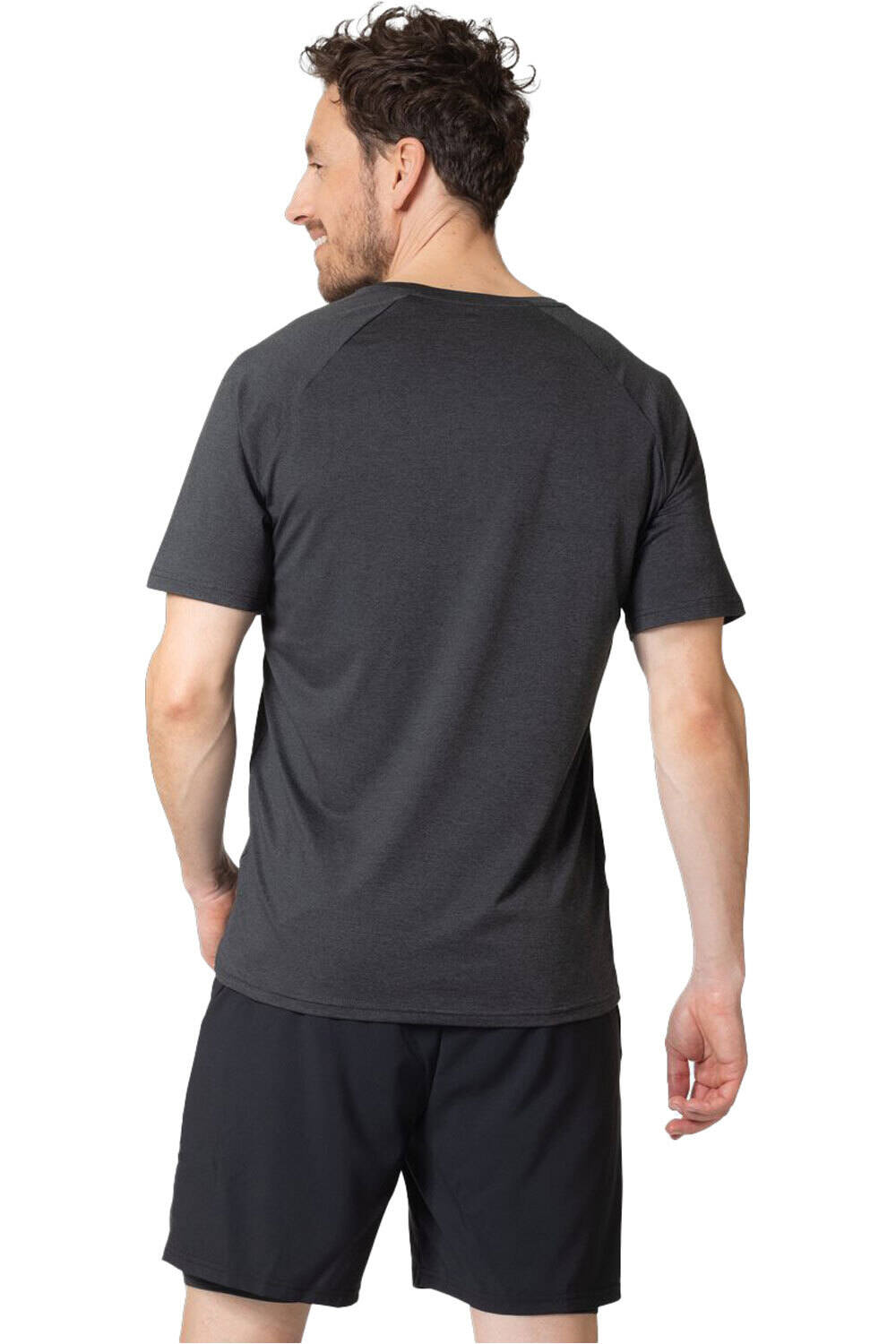 Odlo camiseta fitness hombre T-shirt crew neck s/s ACTIVE 365 vista trasera