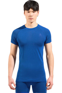 Odlo camiseta térmica manga corta hombre PERFORMANCE COOL vista frontal