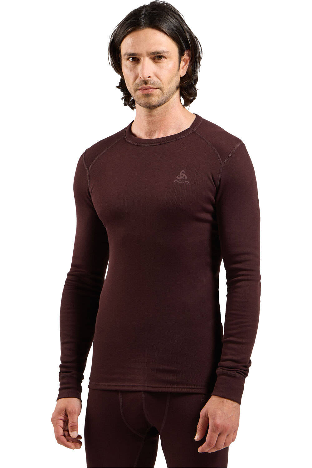 Odlo camiseta térmica manga larga hombre _3_ACTIVE WARM vista frontal