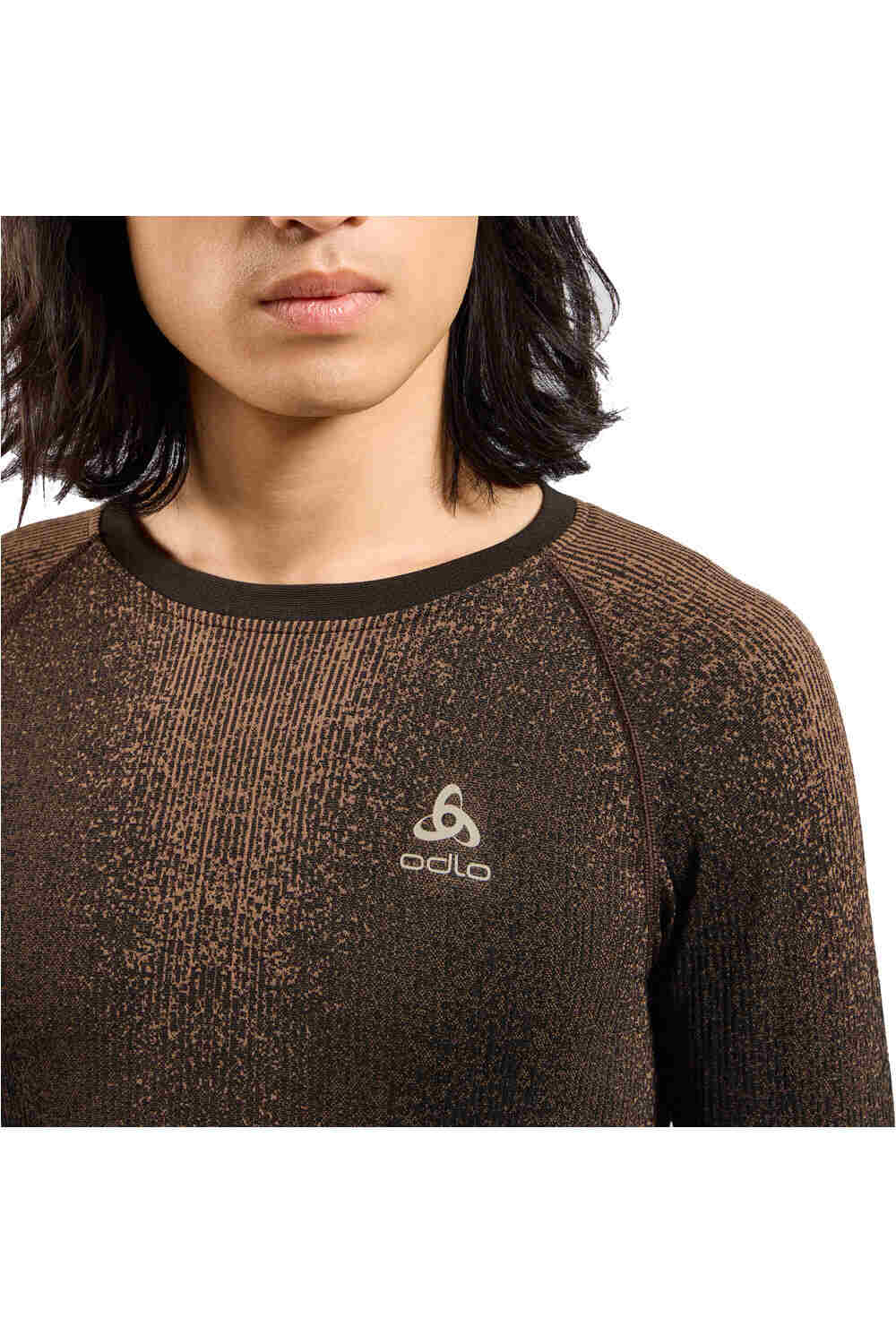 Odlo camiseta térmica manga larga hombre PERFORMANCE WARM BLACKCOMB vista detalle