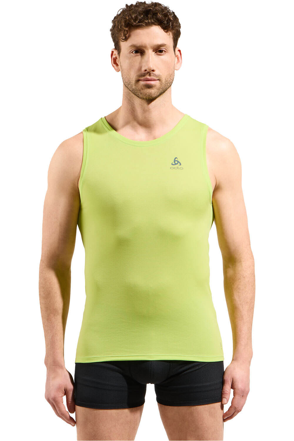 Odlo camiseta térmica sin mangas hombre BL TOP crew neck singlet ACTIVE F-DRY LI vista frontal