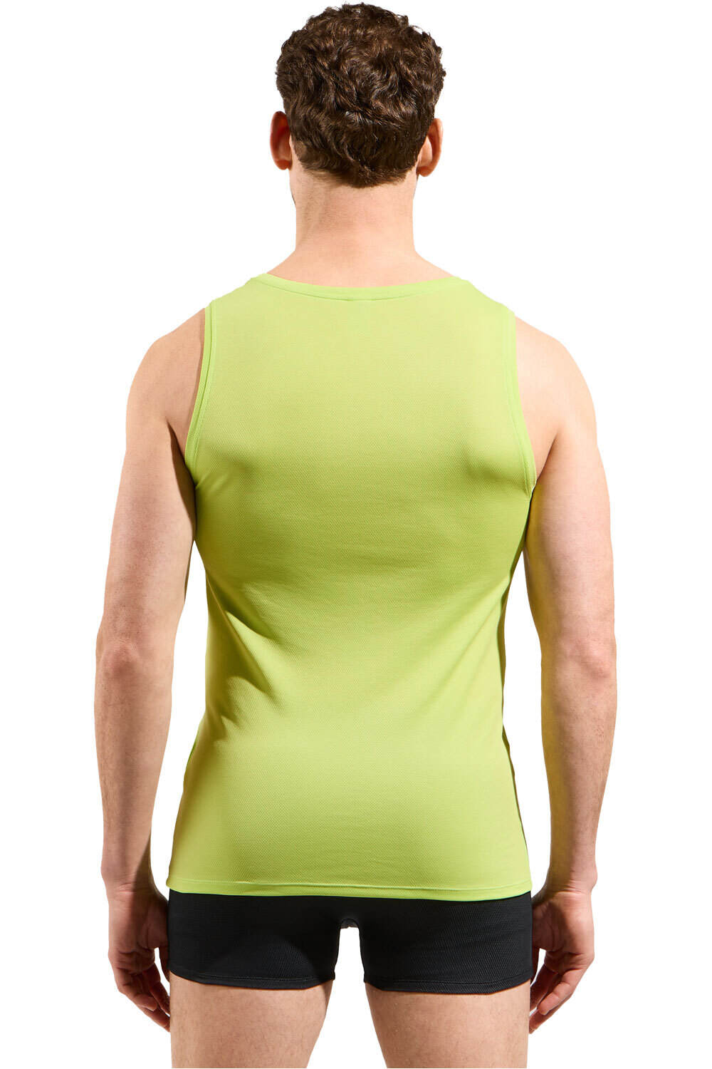 Odlo camiseta térmica sin mangas hombre BL TOP crew neck singlet ACTIVE F-DRY LI vista trasera