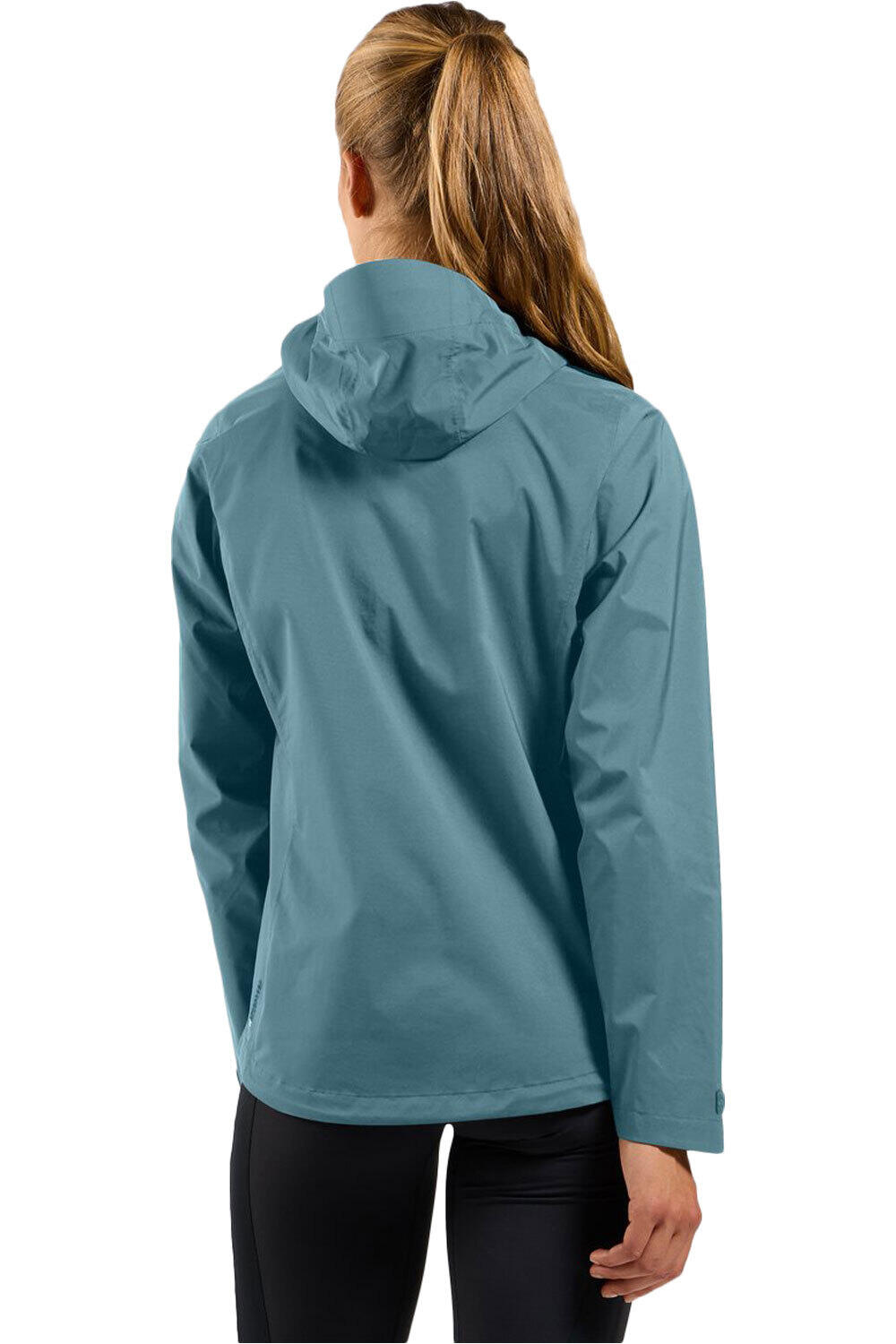 Odlo chaqueta impermeable mujer AEGIS 2.5L WATERPROOF vista trasera