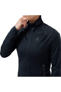 Odlo chaqueta impermeable mujer Jacket ZEROWEIGHT PRO WARM REFLECT vista detalle