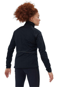 Odlo chaqueta impermeable mujer Jacket ZEROWEIGHT PRO WARM REFLECT vista trasera