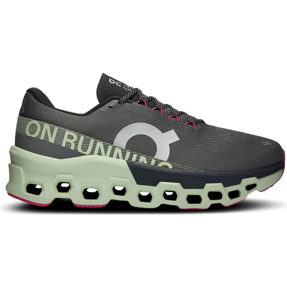 On zapatilla running hombre Cloudmonster 2 lateral exterior