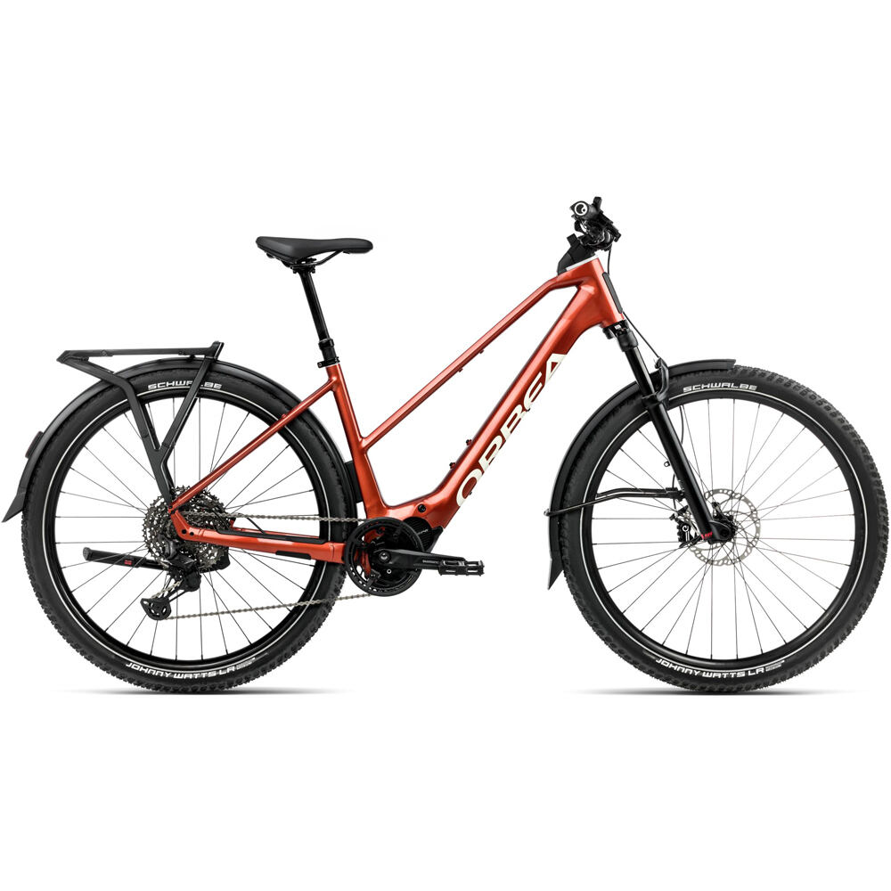 Orbea bicicleta paseo KEMEN ADV 10 MID vista frontal