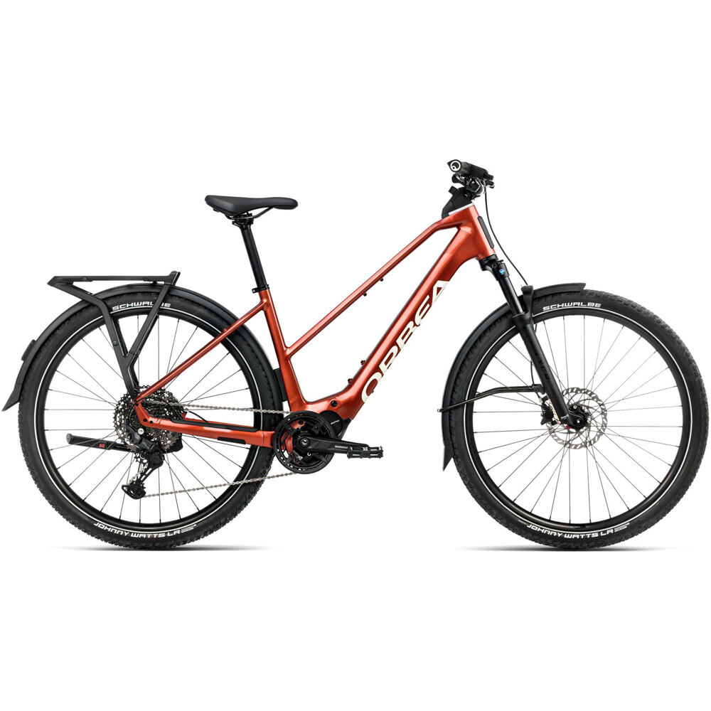 Orbea bicicleta paseo KEMEN ADV 20 MID vista frontal