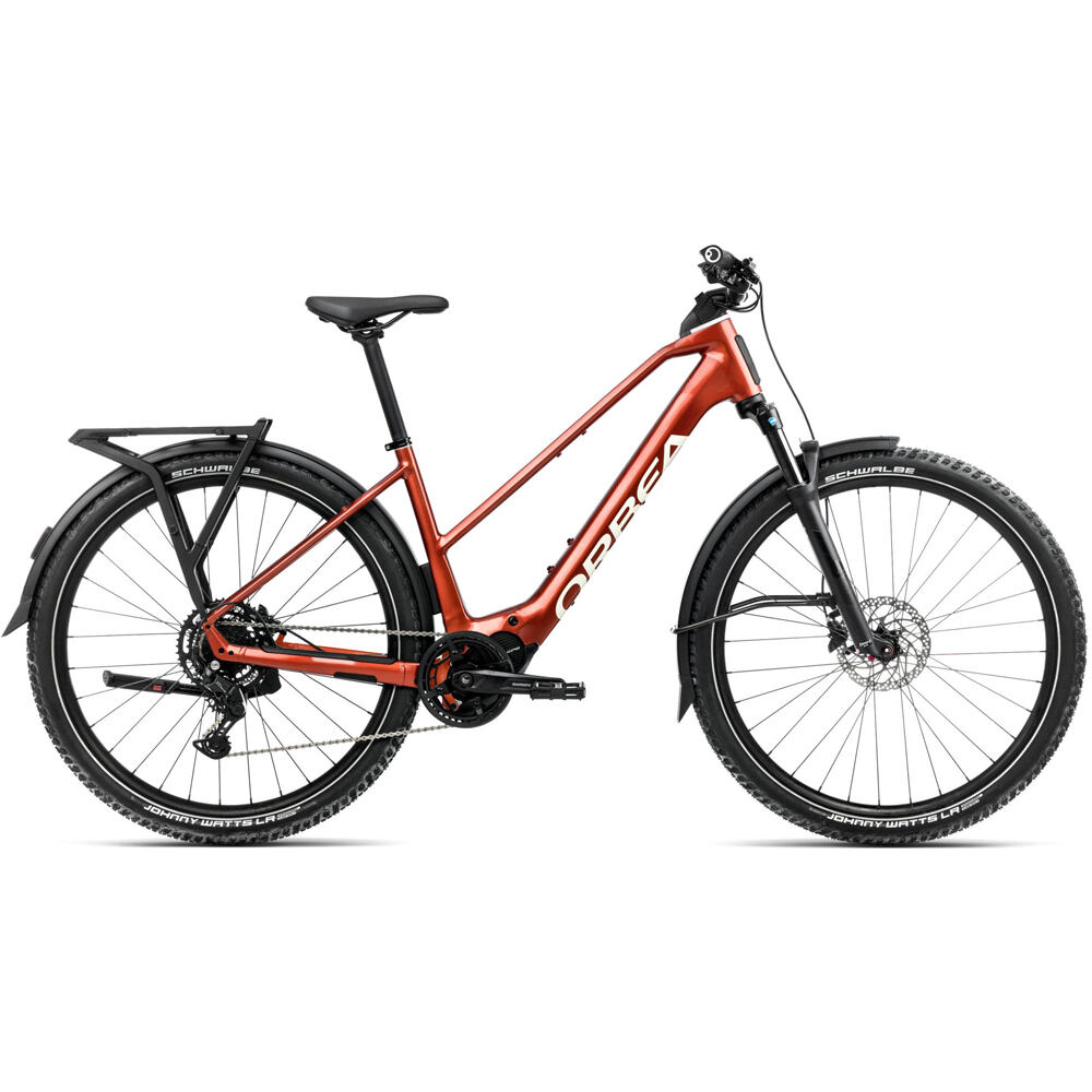 Orbea bicicleta paseo KEMEN ADV 30 MID vista frontal