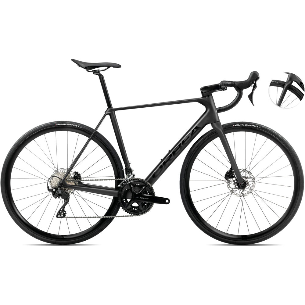 Orbea bicicletas de carretera carbono ORCA M30 vista frontal