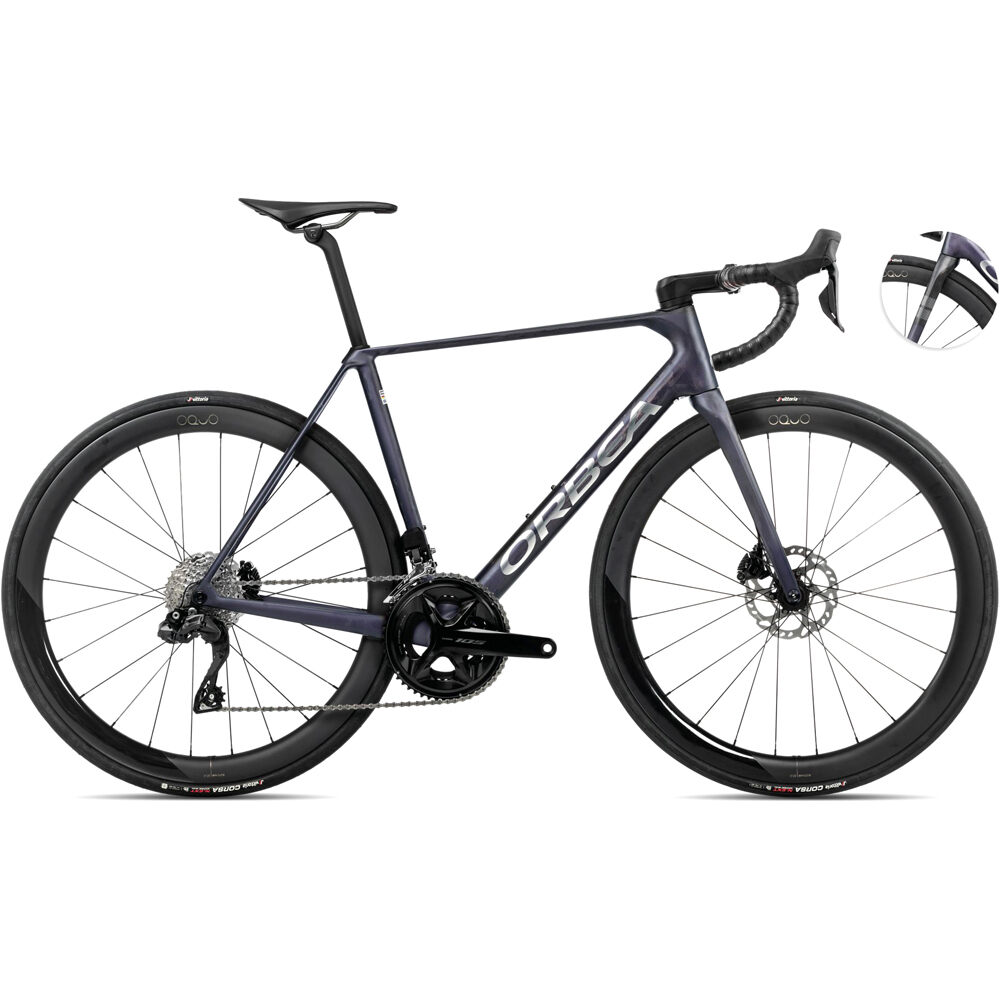 Orbea bicicletas de carretera carbono ORCA M30iLTD PWR vista frontal