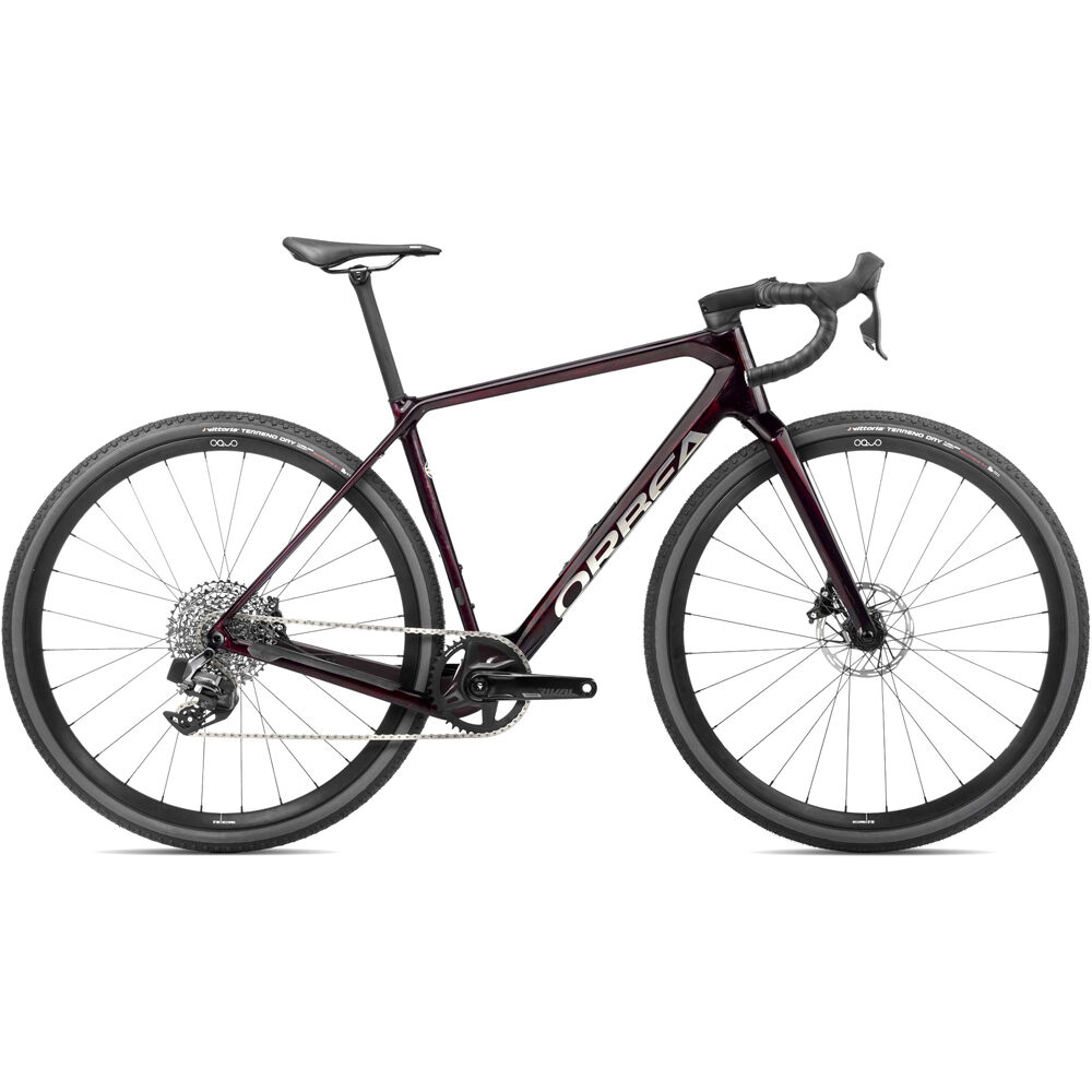 Orbea bicicletas de carretera carbono TERRA M31eTEAM 1X 2024 vista frontal