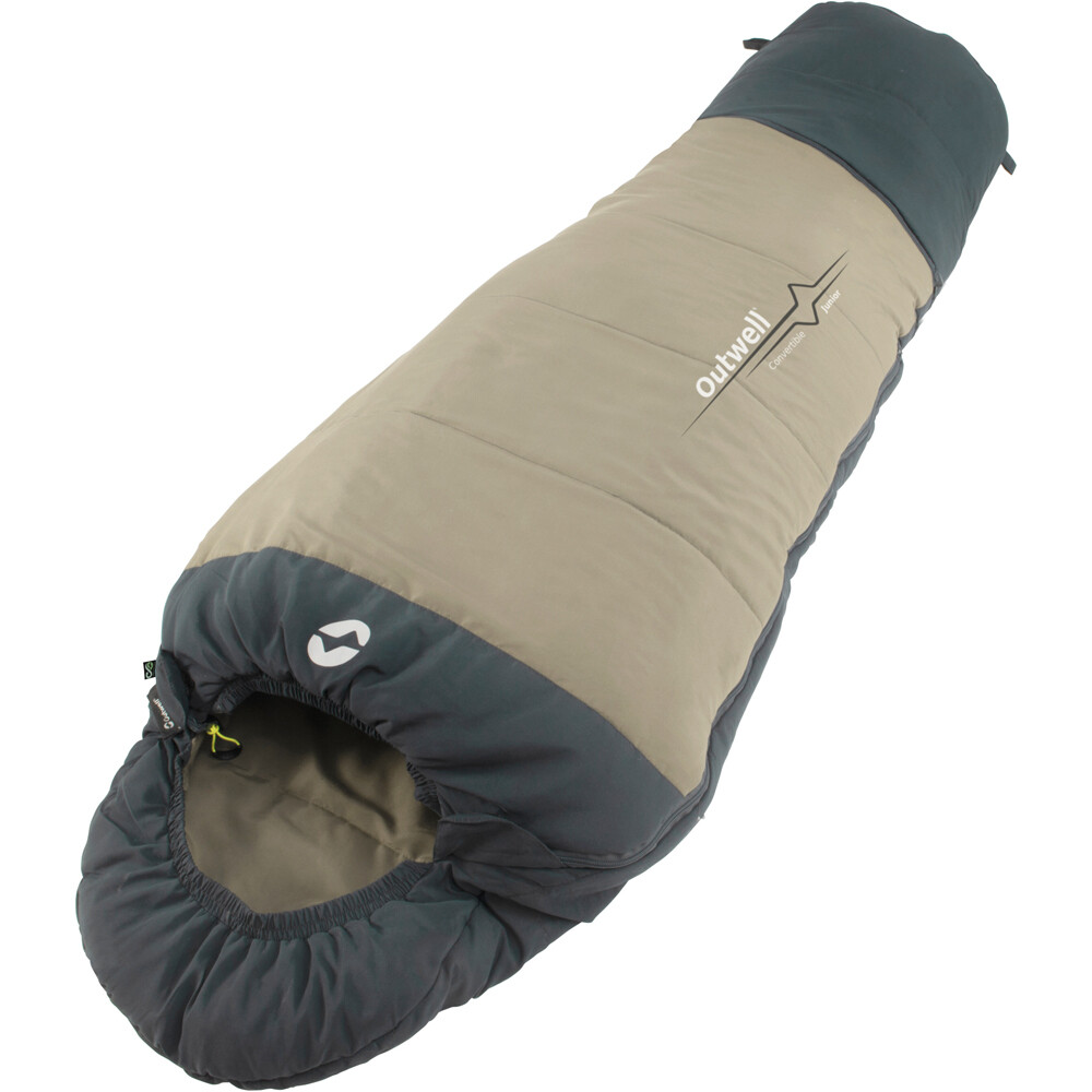 Outwell saco de dormir CONVERTIBLE JUNIOR vista frontal