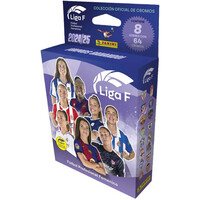 Panini colecciona d.equipo Ecoblister 8 sobres Liga Femenina 2024-2 vista frontal